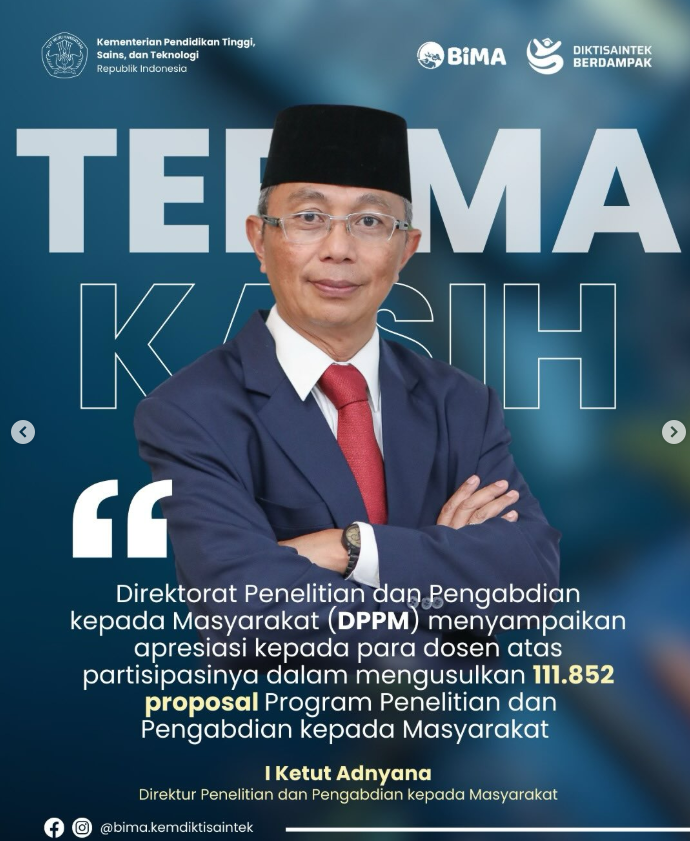 DPPM Apresiasi Antusiasme Dosen dalam Program Penelitian dan Pengabdian kepada Masyarakat